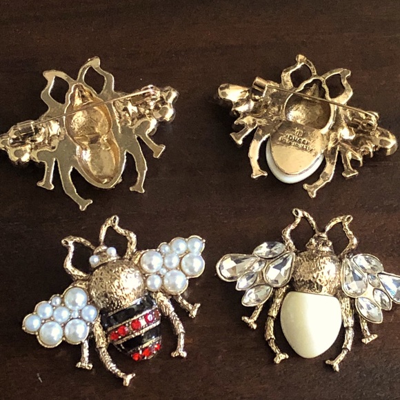 Balia Boutique Jewelry - New Bumble Bee Bejewelled Brooches 🐝🐝